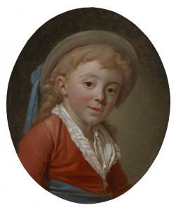 AUBRY Etienne 1745-1781,Portrait of a boy, bust length, in a hat with a bl,Christie's GB 2024-01-31