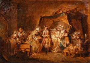 AUBRY Etienne 1745-1781,Scène de famille,Sotheby's GB 2023-06-22