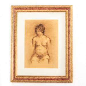 AUDAGNA Virgilio 1903-1995,Nudo femminile,Wannenes Art Auctions IT 2023-06-28
