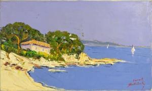 AUDIBERT Ernest 1922-2017,Environs de St Maxime,Kodner Galleries US 2016-04-06