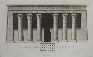 AUDINET 1800-1800,Vue et Plan du Portique de Latopolis a Esne,Rosebery's GB 2012-02-04