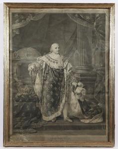 AUDOUIN Pierre 1768-1822,LOUIS DIX HUIT,1818,Von Zengen DE 2020-09-04