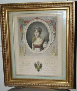 AUDOUIN Pierre,Portrait de MARIE LOUISE, Archiduchesse d'Autriche,1810,Eric Caudron 2021-07-12
