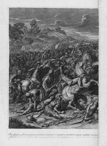 AUDRAN Gerard 1640-1703,Die Schlacht an der Milvischen Brücke,Galerie Bassenge DE 2018-05-30