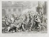 AUDRAN Jean 1667-1756,Il ratto delle sabine.,1740,Capitolium Art Casa d'Aste IT 2012-09-25