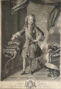 AUDRAN Jean 1667-1756,Louis XV,Daguerre FR 2022-11-12