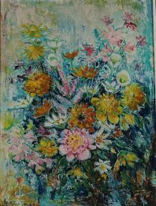 AUER MIEHLE Friedel 1914-2004,Still life of flowers,Bellmans Fine Art Auctioneers GB 2022-02-22