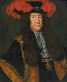 AUERBACH Johann Karl 1723-1788,Portrait of Emperor Charles VI,Lempertz DE 2015-03-18