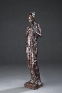 AUFFRET Charles 1929-2001,Figure drapée, ou La méditation,1965,Etienne de Baecque FR 2021-06-08