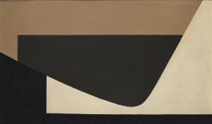 AUGEREAU Claude 1927-1988,Abstract composition in black, white and grey,1953,Rosebery's 2024-03-12