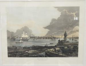 AUGIER L,New York in 1846 from Governors Island,Nadeau US 2019-11-16