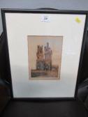 AUGIS Marcel 1800-1900,Abbey in Calais,Serrell Philip GB 2021-07-22