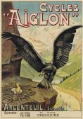 AUGUSTE Georges 1933,CYCLES "AIGLON,1900,Swann Galleries US 2018-08-01