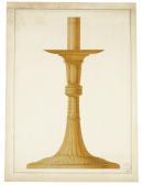 AUGUSTE Henri 1759-1816,A DESIGN FOR A CANDLESTICK,Sotheby's GB 2014-01-29