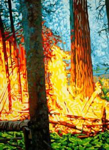 AUGUSTE Olivier 1965,L'incendie de forêt,Aguttes FR 2014-05-15