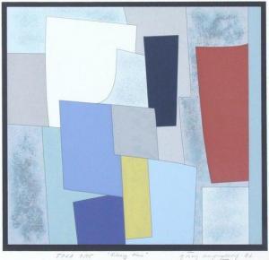 AUGUSTSON Goran 1936-2012,SILVERY TIME,1986,Clark Cierlak Fine Arts US 2020-02-22