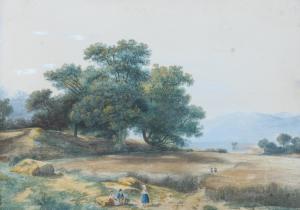 Augustus Josephus Knip 1777-1847,Landscape with Figures,William Doyle US 2022-08-25