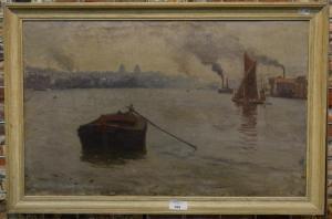 AULD John 1800-1900,The Thames off Greenwich,1895,Andrew Smith and Son GB 2013-01-29