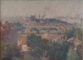 AULD John 1800-1900,View of London with StPauls in the distance,1869,Dreweatt-Neate GB 2007-10-24