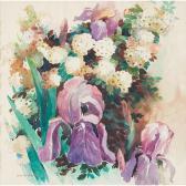 AULD WATSON Eva 1889-1948,Floral Still Life,1930,Treadway US 2011-09-18