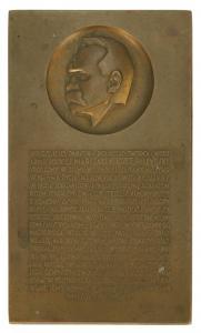 AUMILLER Józef 1892-1963,Plakieta - Józef Piłsudski,Rempex PL 2024-02-21