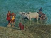 AUNG KYAW HTET 1965,Fetching Water,2004,33auction SG 2018-02-04