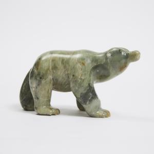 AUPALUKTUK Moses 1924-1983,Puvirnituq (Povungnituk) STRIDING BEAR,Waddington's CA 2024-03-07