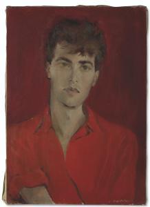 AURIC Nora 1900-1982,Portrait de jeune homme,1949,Christie's GB 2021-12-01
