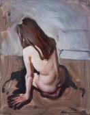 AUSTIN Michael J 1959,Study of a female nude,1994,Bearnes Hampton & Littlewood GB 2024-02-13