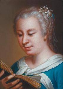 AUSTRIAN SCHOOL,Ritratto di giovane donna che legge,Palais Dorotheum AT 2009-06-16