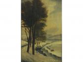 AUSTWICK A,Winter landscape,1919,Capes Dunn GB 2009-11-03