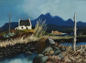 AUTHOUART Daniel 1943,COTTAGE, CONNEMARA,De Veres Art Auctions IE 2023-11-21