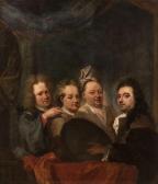 AUTREAU Jacques 1657-1745,Un peintre présentant un tableau ,Artcurial | Briest - Poulain - F. Tajan 2019-03-27