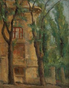 AVACHIAN Hrandt 1900-1990,Bucharest Landscape,Artmark RO 2023-01-18