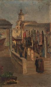 AVANZI Vittorio 1850-1913,Ponte di Rialto a Venezia,Finarte IT 2023-03-02