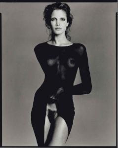 AVEDON Richard,Stephanie Seymour, Model, Robe by Comme des Garçon,1993,Christie's 2014-09-29