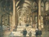 AVEMANN Wolffgang 1600-1600,A church interior,Christie's GB 2005-05-25