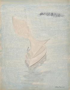 AVERY Milton Clark 1885-1965,Hoisting Sail,1957,Christie's GB 2024-04-18