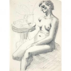 AVERY Milton Clark 1885-1965,Seated Nude,William Doyle US 2010-10-13
