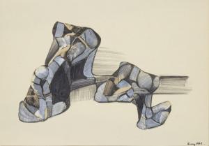 AVERY WILFRED 1926-2016,Mutation I,1967,Rosebery's GB 2022-10-11