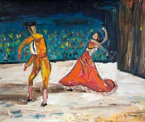 AVILA José Maria 1952,Les danseurs de flamenco,Daguerre FR 2024-03-28