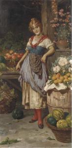 AVILO F 1800-1800,The Venetian vegetable seller,Christie's GB 2004-04-21