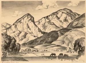 AVON SEWARD Coy 1884-1939,Grasshopper Peak – Taos,1931,Santa Fe Art Auction US 2024-03-13
