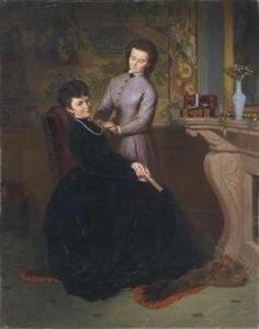 axmann ferdinand 1838-1910,The PearlNecklace,1868,Palais Dorotheum AT 2011-04-28