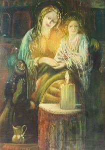 AYALA,Scène religieuse,1975,Ruellan FR 2021-09-08