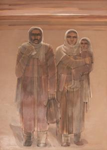 AYDIN Ramiz 1937,Peasant family,1988,Ankara Antikacilik TR 2013-05-05