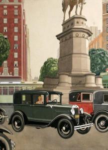 AYER END SON N.W,Ford Model A Illustration,1930,Gray's Auctioneers US 2012-05-03
