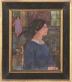 AYERS Duffy 1915-2017,Girl in blue,Christie's GB 2007-03-07