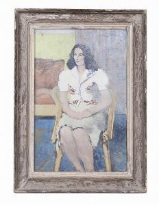 AYERS Stanley 1915-1996,SEATED LADY,Lyon & Turnbull GB 2015-04-22