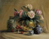 aylsworth lynn nelsen,Still Life with Vase and Teapot,Skinner US 2010-01-29